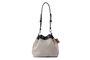Lucky Bees Vera Bolsa de Hombro Negro y Crema